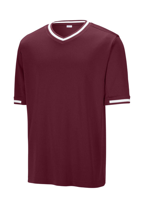 Sport-Tek ST221 Tough Mesh V-Neck Baseball Jersey
