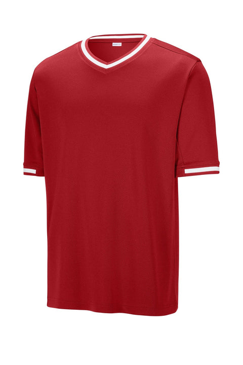 Sport-Tek ST221 Tough Mesh V-Neck Baseball Jersey