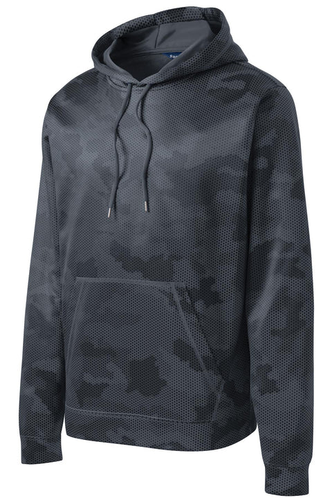 Sport-Tek ST240 Sport-Wick CamoHex Fleece Hooded Pullover