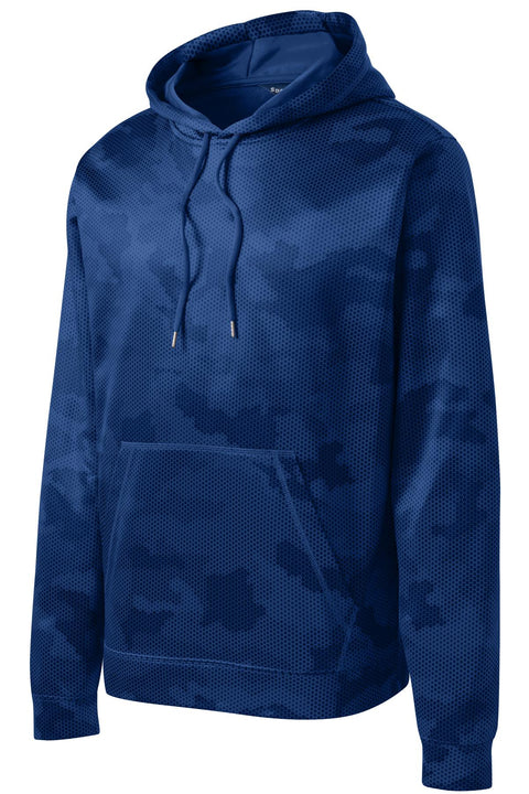 Sport-Tek ST240 Sport-Wick CamoHex Fleece Hooded Pullover