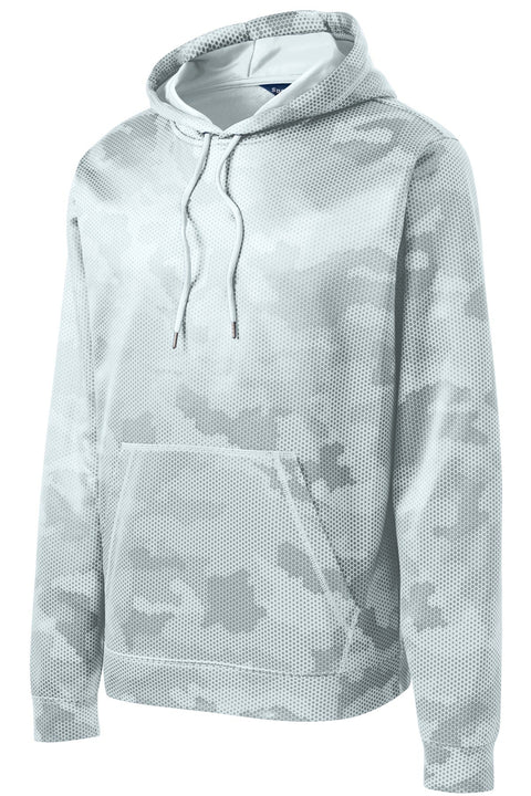 Sport-Tek ST240 Sport-Wick CamoHex Fleece Hooded Pullover