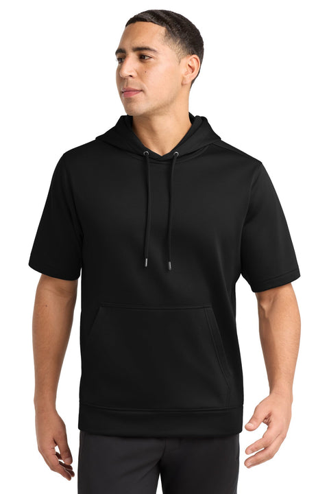 Sport-Tek ST251 Sport-Wick  Fleece Short Sleeve Hooded Pullover