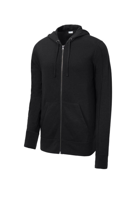 Sport-Tek ST293 PosiCharge  Tri-Blend Wicking Fleece Full-Zip Hooded Jacket