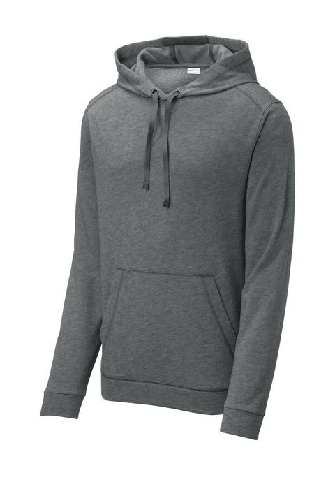 Sport-Tek ST296 PosiCharge  Tri-Blend Wicking Fleece Hooded Pullover