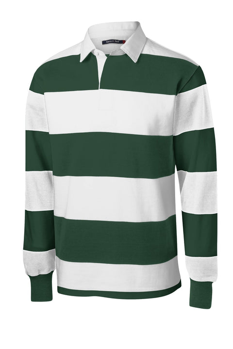 Sport-Tek ST301 Classic Long Sleeve Rugby Polo