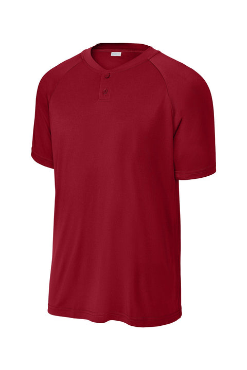 Sport-Tek ST359 PosiCharge Competitor 2-Button Henley