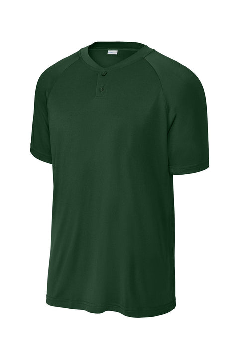 Sport-Tek ST359 PosiCharge Competitor 2-Button Henley
