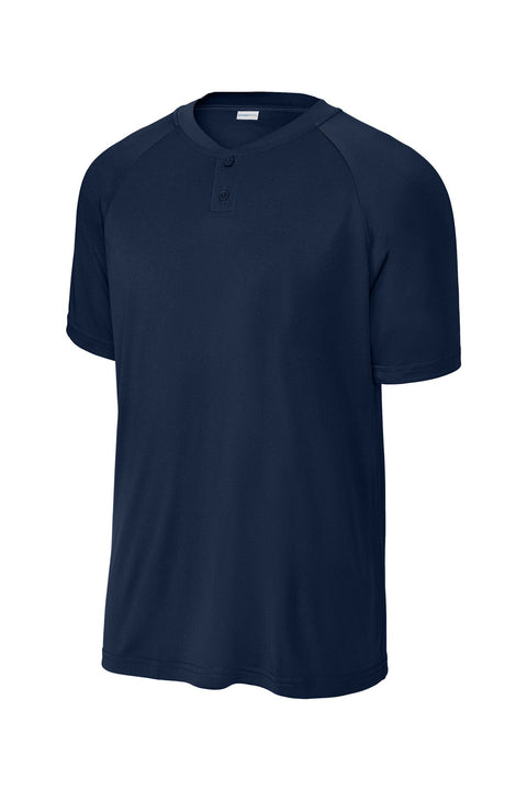 Sport-Tek ST359 PosiCharge Competitor 2-Button Henley