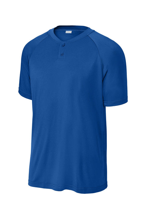 Sport-Tek ST359 PosiCharge Competitor 2-Button Henley