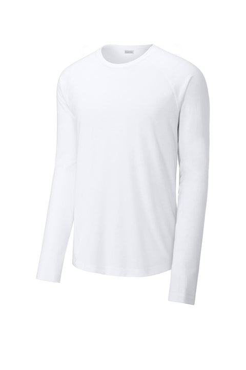 Sport-Tek ST400LS PosiCharge  Long Sleeve Tri-Blend Wicking Raglan Tee