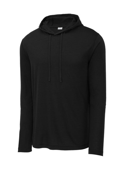 Sport-Tek ST406 PosiCharge  Tri-Blend Wicking Long Sleeve Hoodie