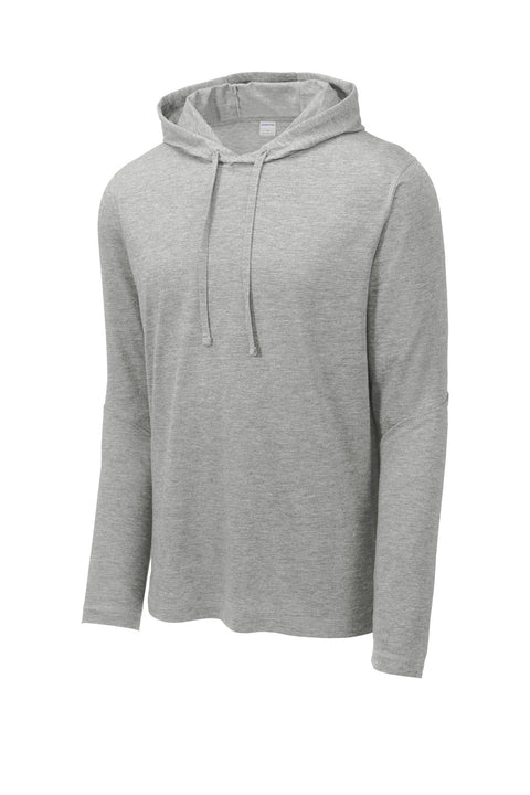 Sport-Tek ST406 PosiCharge  Tri-Blend Wicking Long Sleeve Hoodie