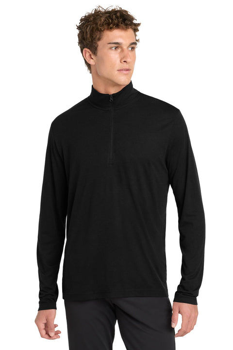 Sport-Tek ST407 PosiCharge  Tri-Blend Wicking 1/4-Zip Pullover