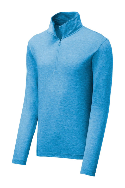 Sport-Tek ST407 PosiCharge  Tri-Blend Wicking 1/4-Zip Pullover