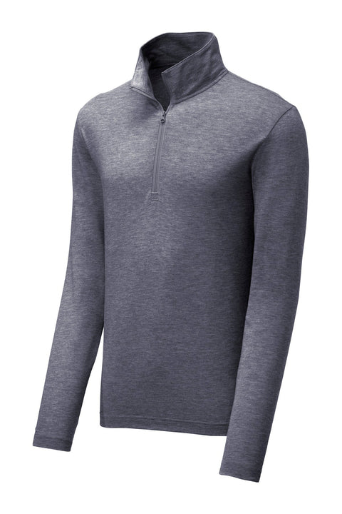 Sport-Tek ST407 PosiCharge  Tri-Blend Wicking 1/4-Zip Pullover