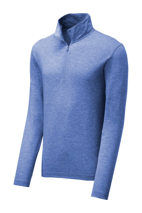 Sport-Tek ST407 PosiCharge  Tri-Blend Wicking 1/4-Zip Pullover