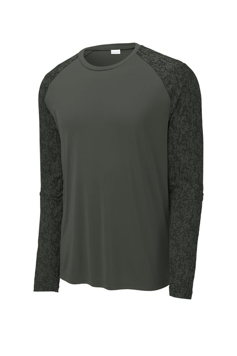 Sport-Tek ST460LS Long Sleeve Digi Camo Tee