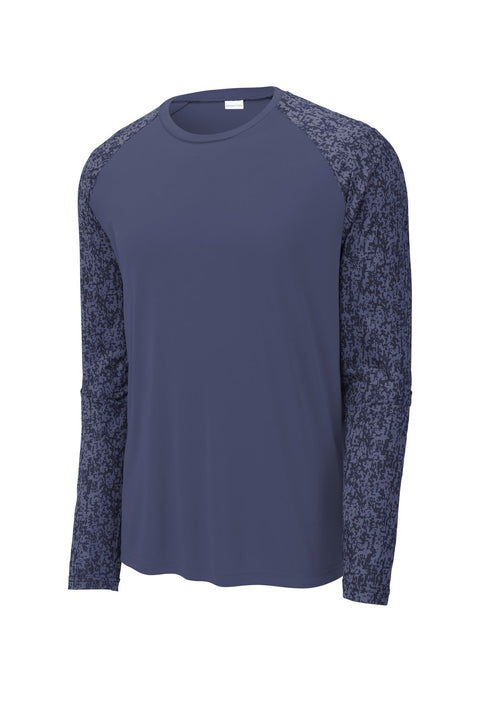Sport-Tek ST460LS Long Sleeve Digi Camo Tee