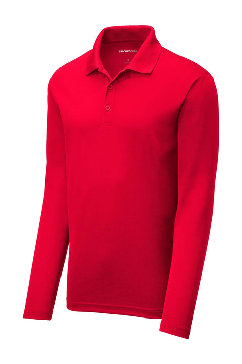 Sport-Tek ST640LS PosiCharge  RacerMesh  Long Sleeve Polo