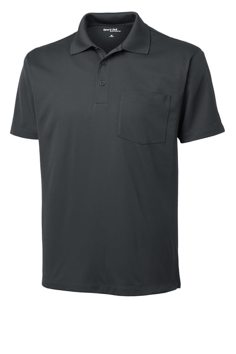 Sport-Tek ST651 Micropique Sport-Wick Pocket Polo