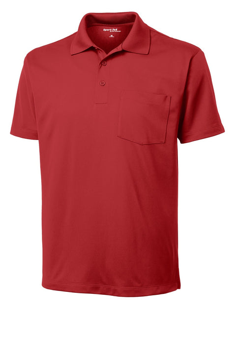Sport-Tek ST651 Micropique Sport-Wick Pocket Polo