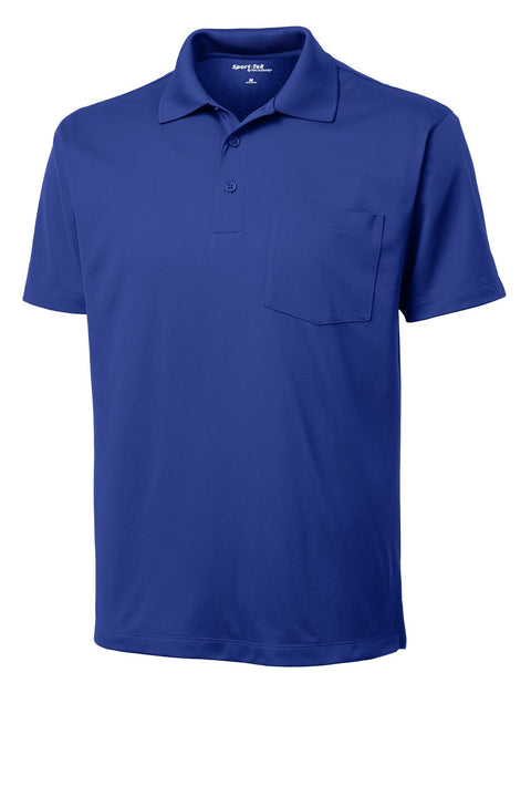 Sport-Tek ST651 Micropique Sport-Wick Pocket Polo