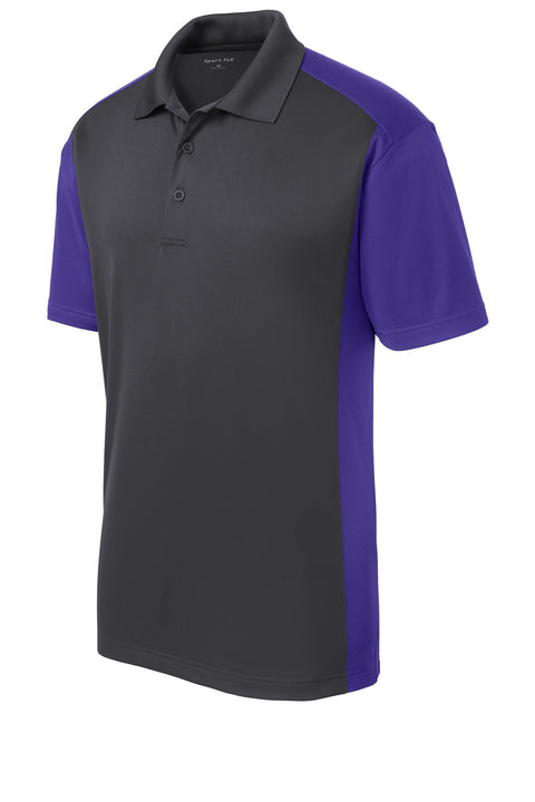 Sport-Tek ST652 Colorblock Micropique Sport-Wick Polo