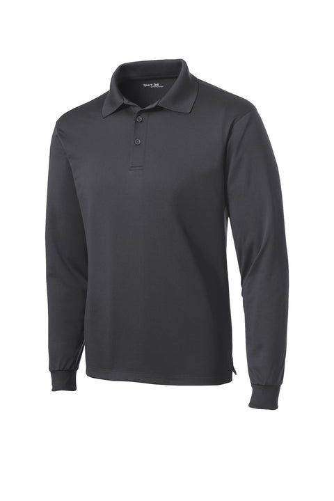 Sport-Tek ST657 Long Sleeve Micropique Sport-Wick Polo