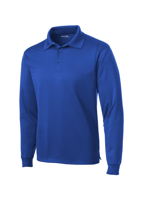 Sport-Tek ST657 Long Sleeve Micropique Sport-Wick Polo
