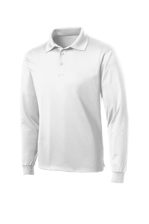 Sport-Tek ST657 Long Sleeve Micropique Sport-Wick Polo