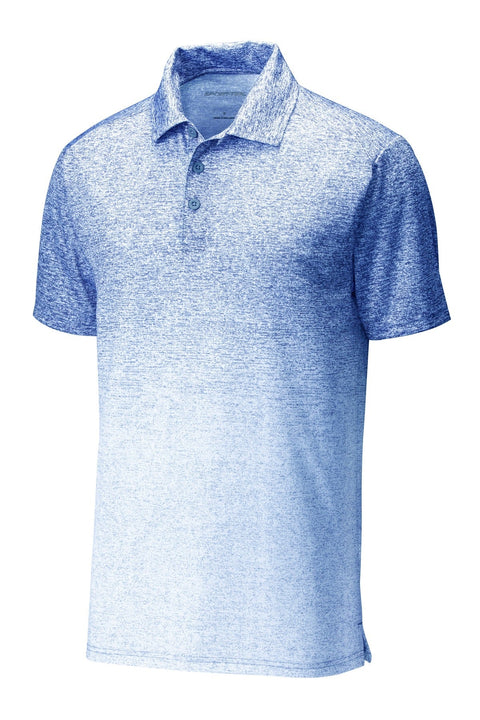 Sport-Tek ST671 Ombre Heather Polo