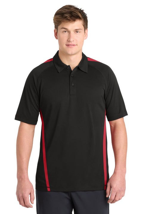 Sport-Tek ST685 PosiCharge Micro-Mesh Colorblock Polo