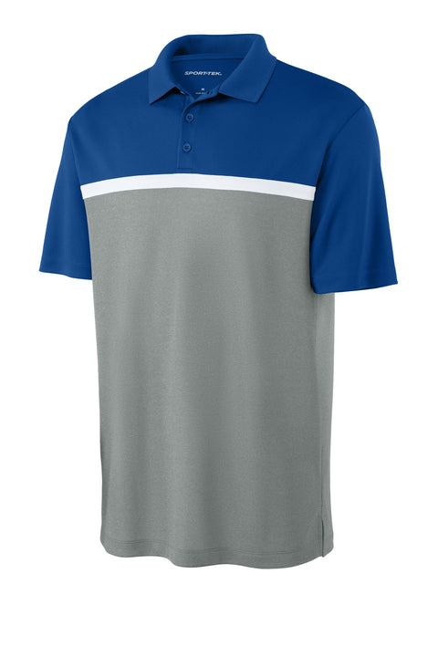 Sport-Tek ST741 UV Micropique Colorblock Polo