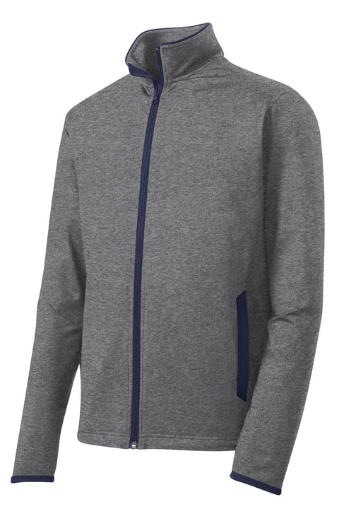 Sport-Tek ST853 Sport-Wick Stretch Contrast Full-Zip Jacket