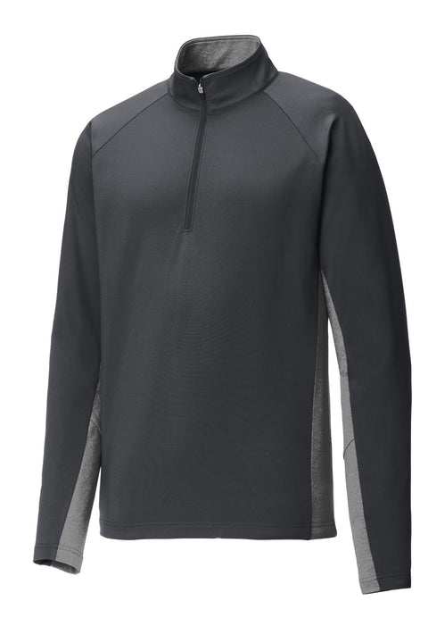 Sport-Tek ST854 Sport-Wick Stretch Contrast 1/4-Zip Pullover