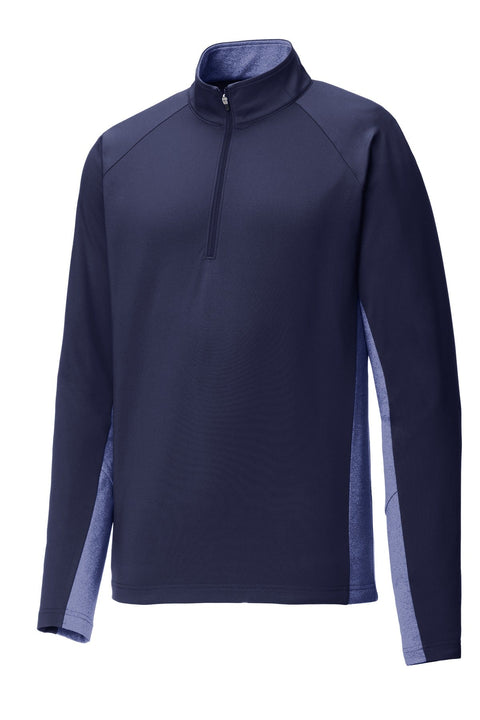 Sport-Tek ST854 Sport-Wick Stretch Contrast 1/4-Zip Pullover