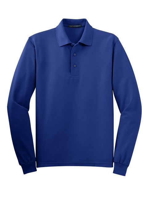 Port Authority TLK500LS Tall Silk Touch Long Sleeve Polo