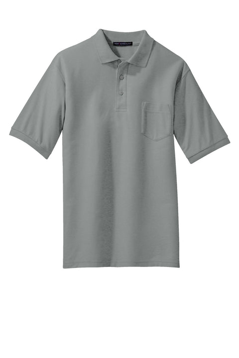 Port Authority TLK500P Tall Silk Touch Polo with Pocket
