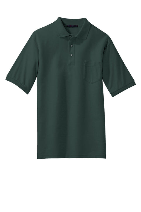 Port Authority TLK500P Tall Silk Touch Polo with Pocket