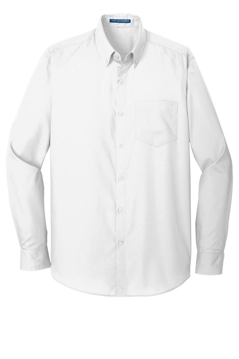 Port Authority TW100 Tall Long Sleeve Carefree Poplin Shirt