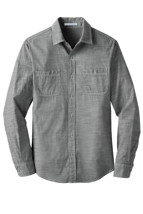 Port Authority W380 Slub Chambray Shirt