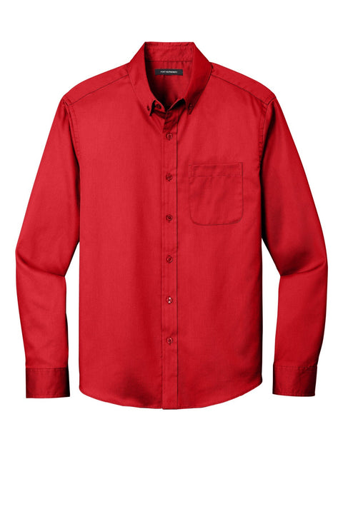 Port Authority W808 Long Sleeve SuperPro React Twill Shirt