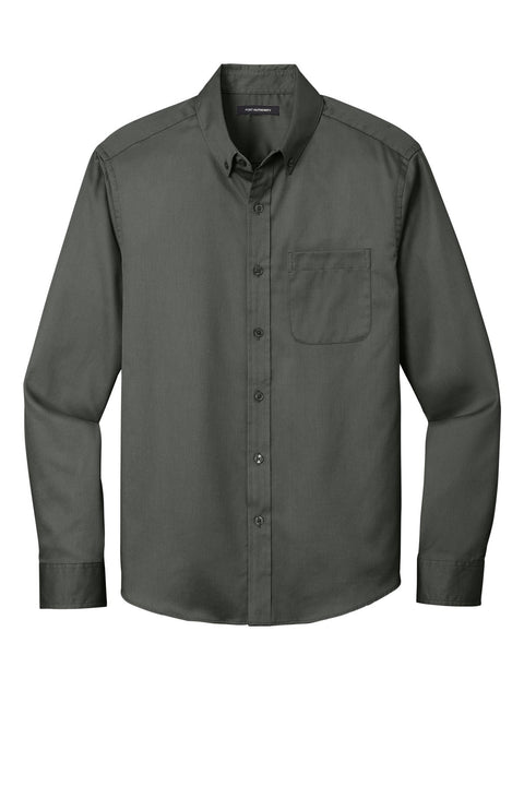 Port Authority W808 Long Sleeve SuperPro React Twill Shirt
