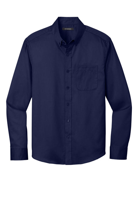 Port Authority W808 Long Sleeve SuperPro React Twill Shirt