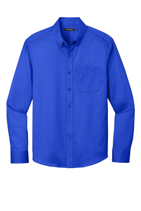 Port Authority W808 Long Sleeve SuperPro React Twill Shirt