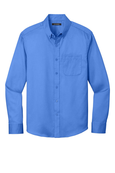 Port Authority W808 Long Sleeve SuperPro React Twill Shirt