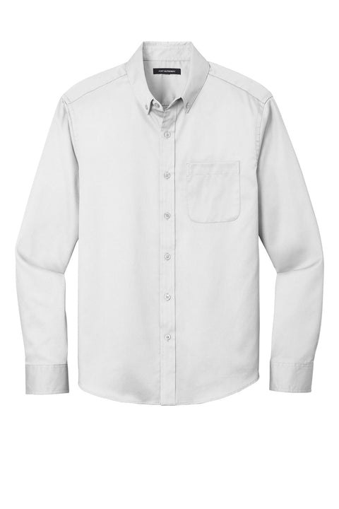 Port Authority W808 Long Sleeve SuperPro React Twill Shirt