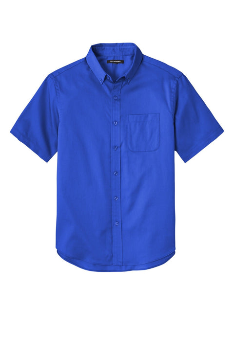 Port Authority W809 Short Sleeve SuperPro React Twill Shirt