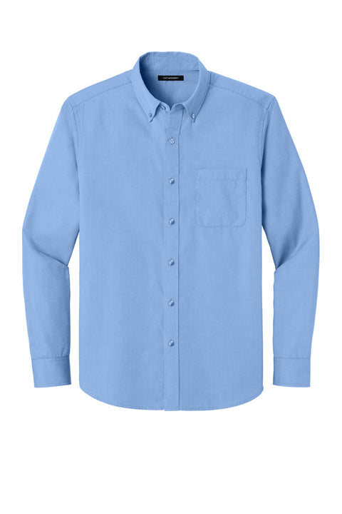 Port Authority W816 Long Sleeve Nailhead Easy Care Shirt