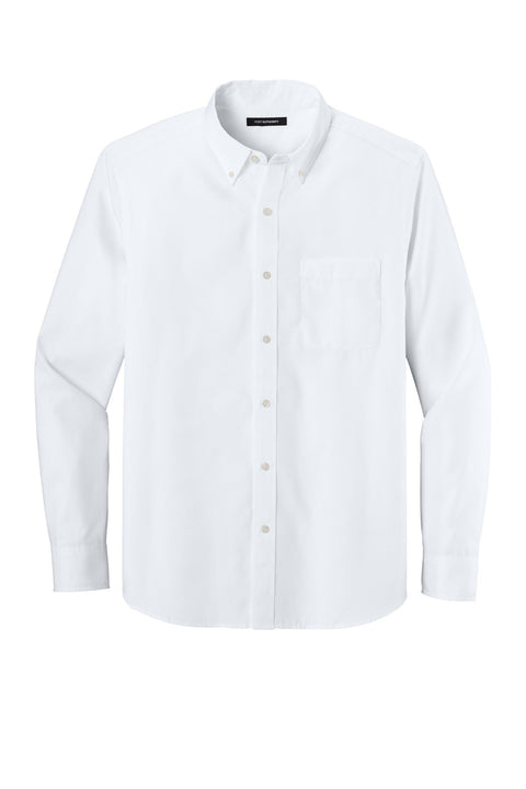 Port Authority W816 Long Sleeve Nailhead Easy Care Shirt
